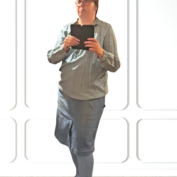 Błękitny pastelowy