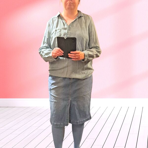 Błękitny pastelowy