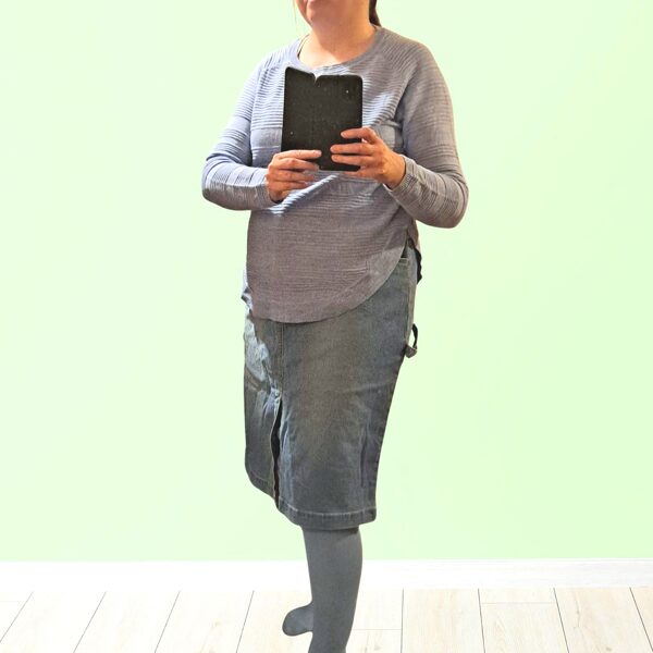 Błękitny pastelowy