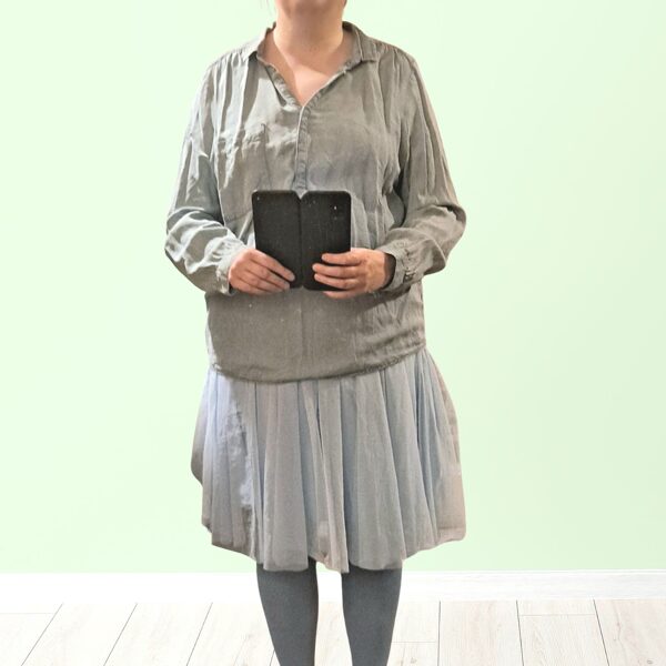 Błękitny pastelowy